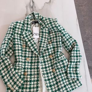 Zara tweed blazer